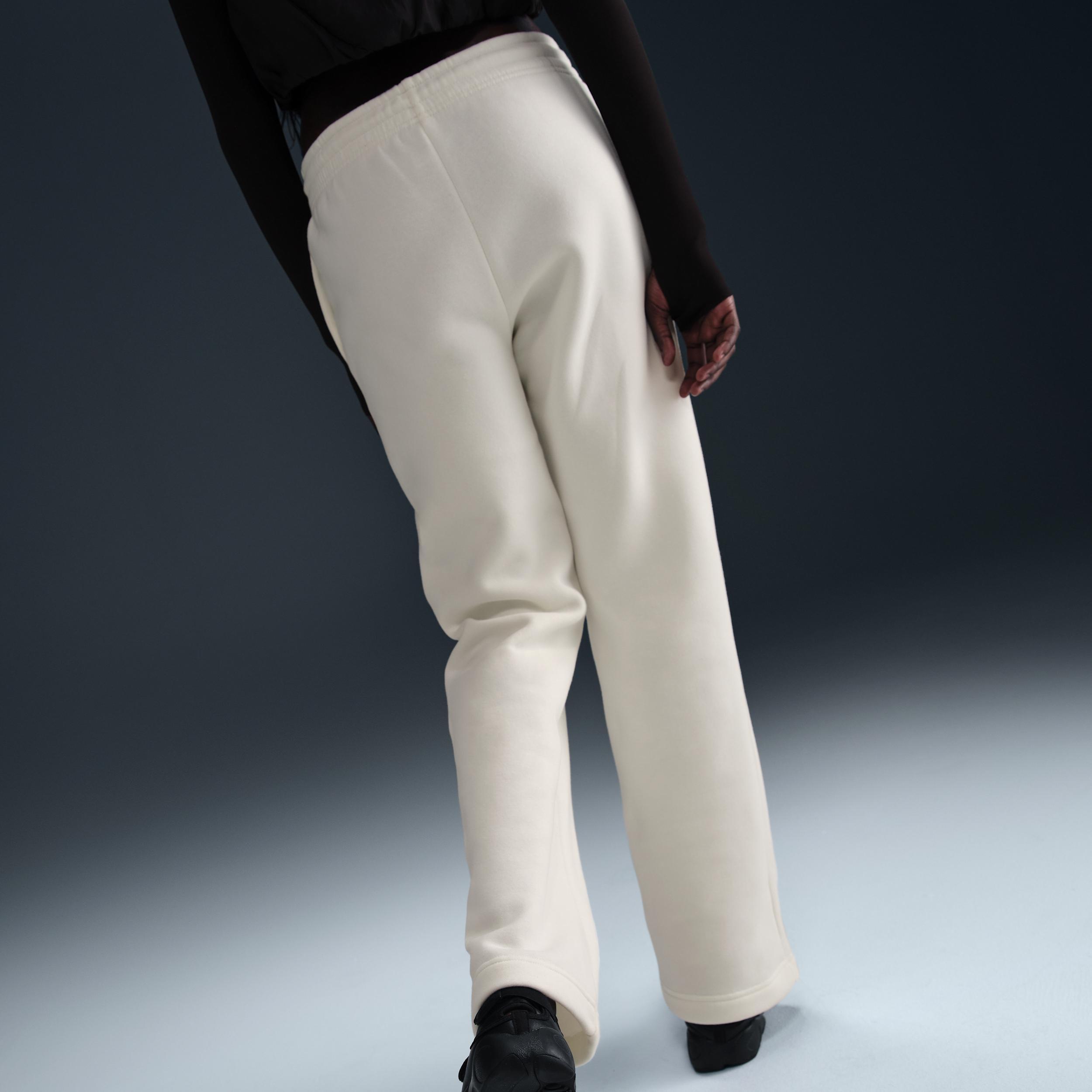 Women's Nike Sportswear Phoenix Fleece Mid-Rise Open-Hem Pants Product Image