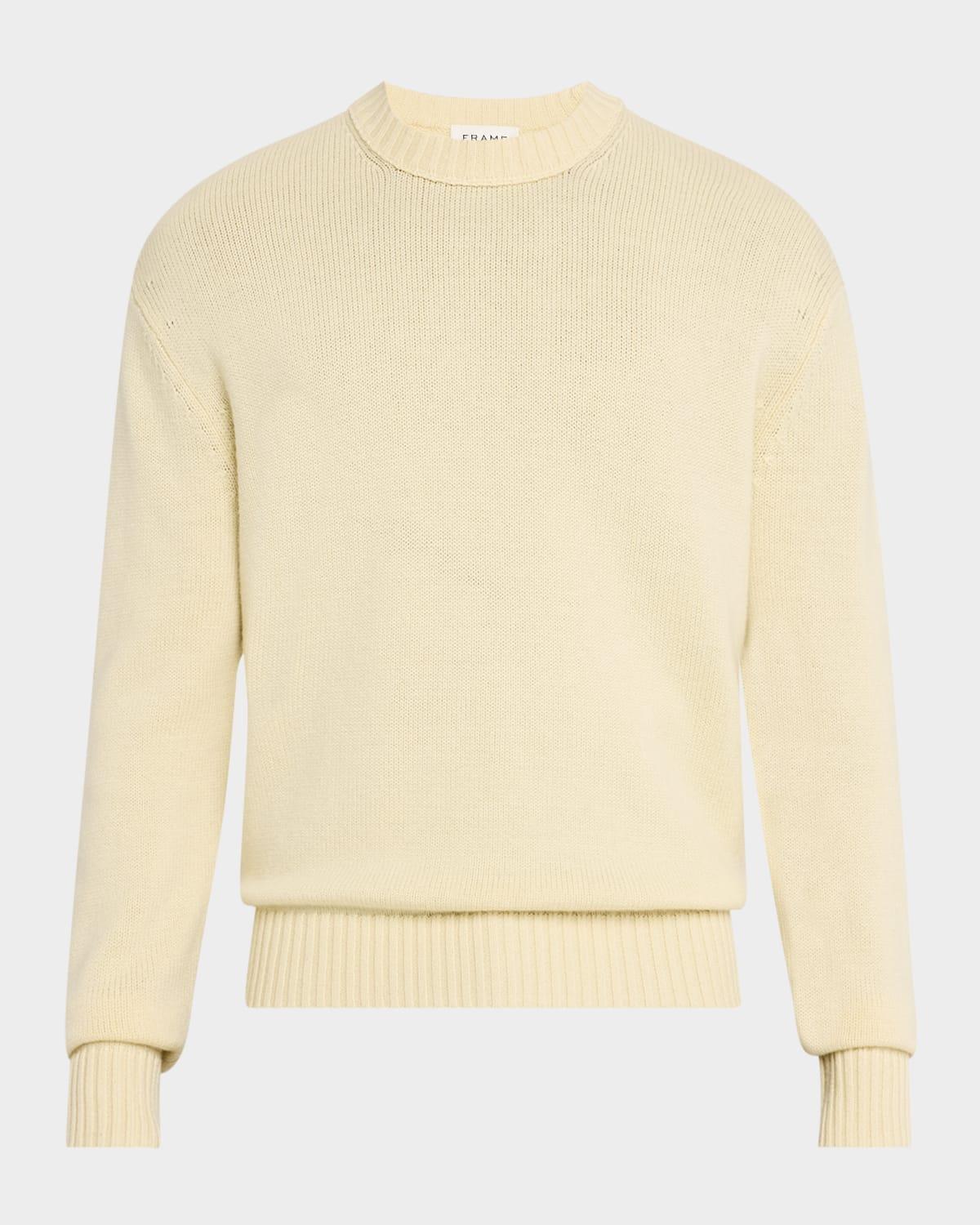Mens Wool-Cashmere Crew Sweater Product Image