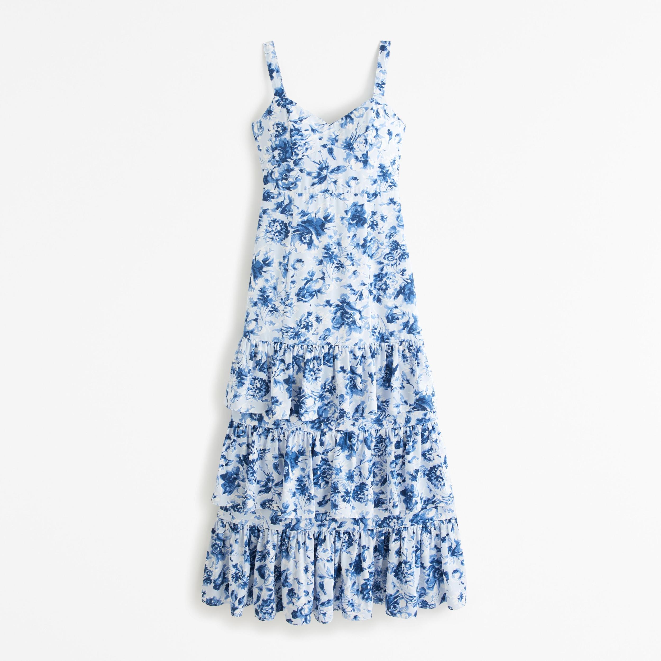 Drama Ruffle Tiered Maxi Dress Product Image