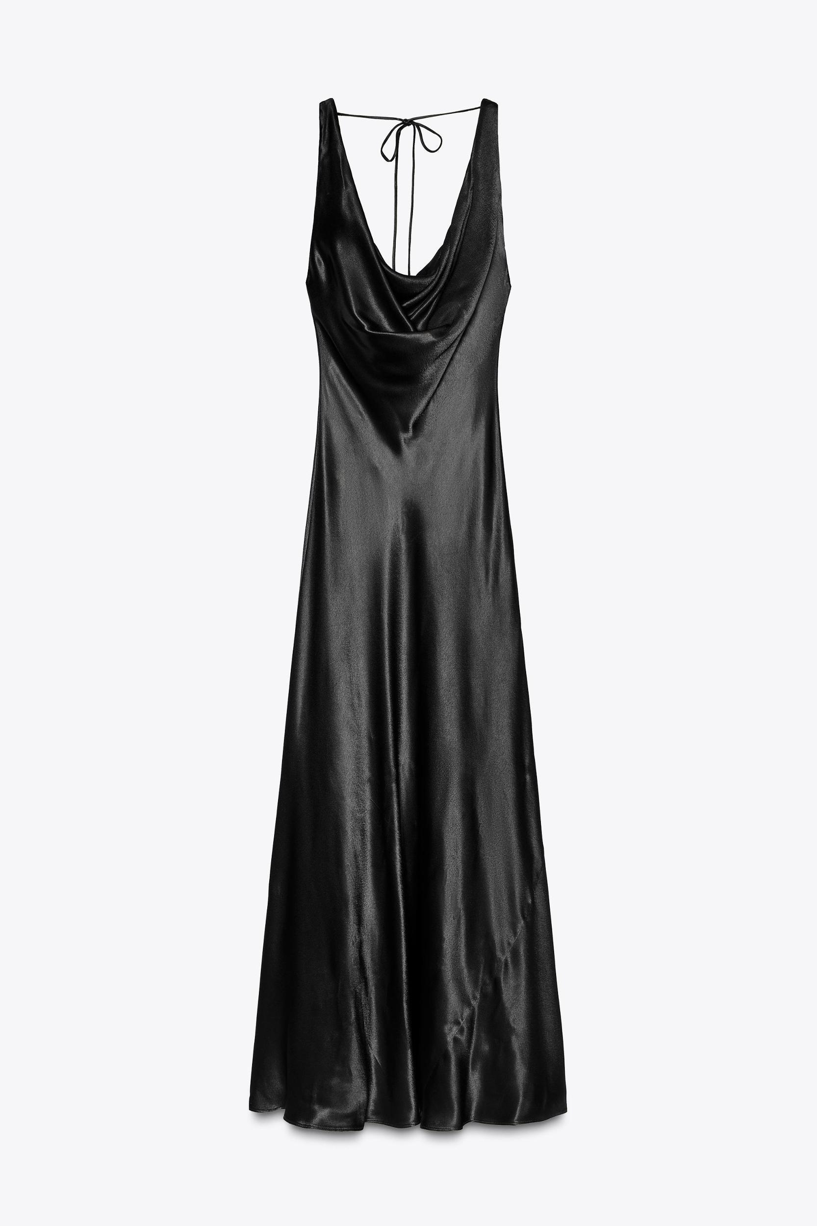 ZW COLLECTION SATIN LONG DRESS Product Image