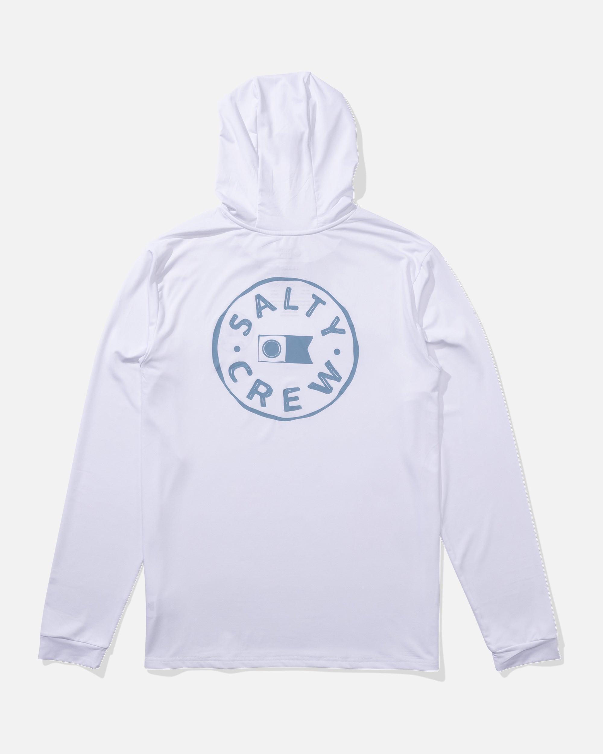 Watermark Hood Sunshirt - White Product Image