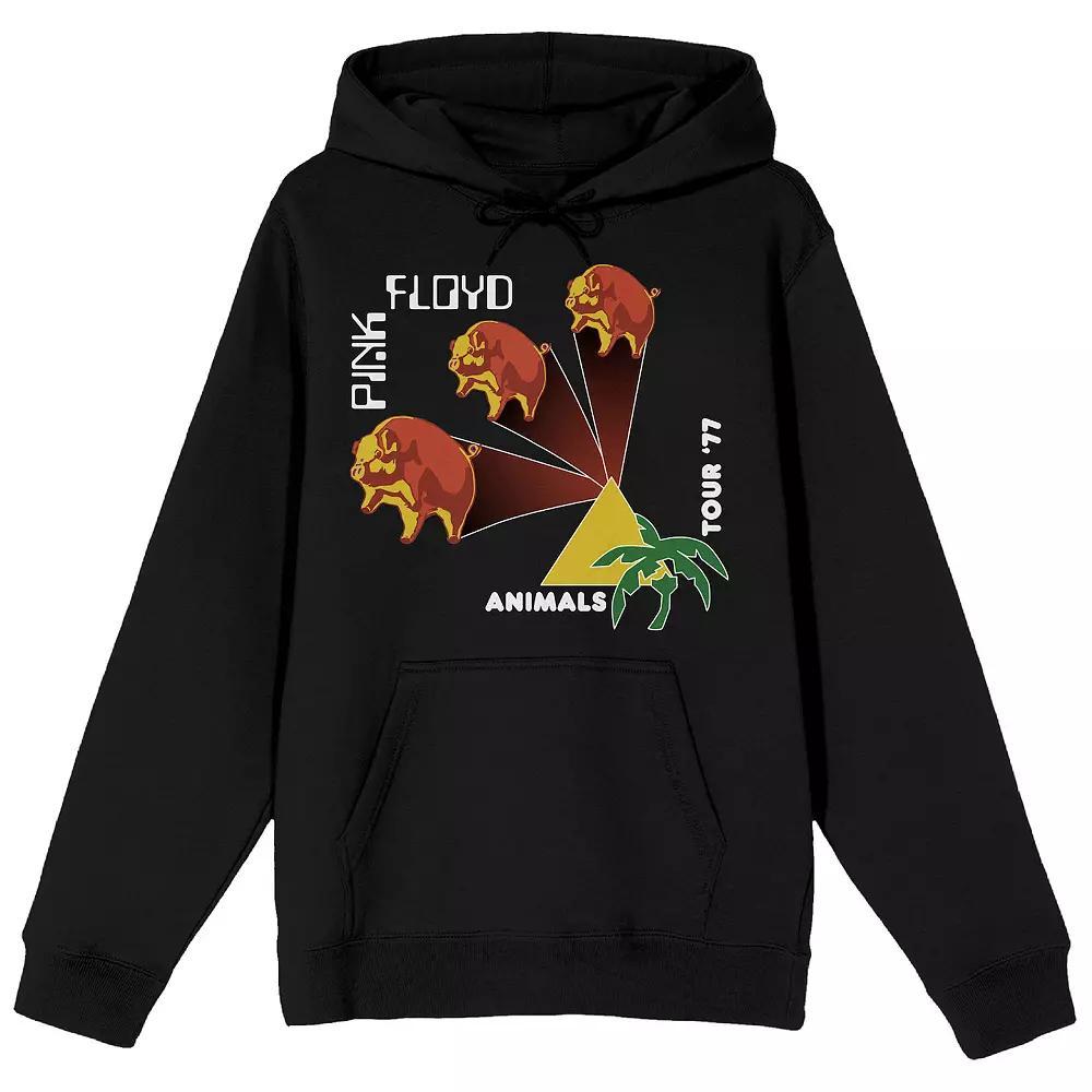 Men's Pink Floyd Animals Tour 77 Hoodie, Size: Large, Black Product Image