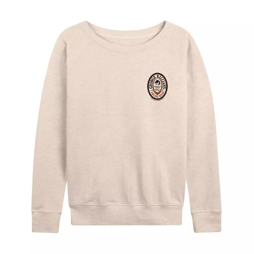 Womens Killians Premium Lager Logo French Terry Long Sleeve Tee Product Image
