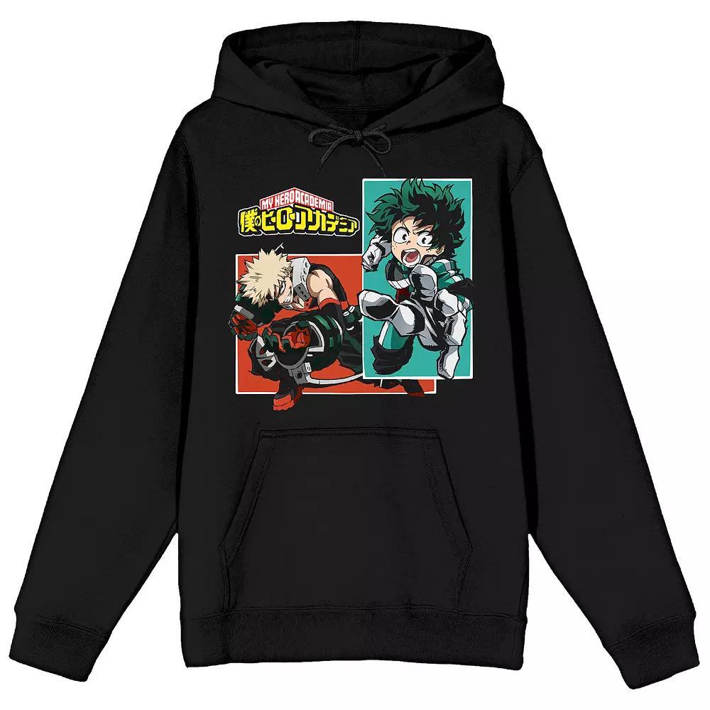 Men's My Hero Academia Deku Hoodie, Size: Medium, Black Product Image