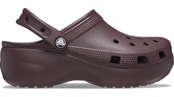 Crocs Classic Women's Platform Clogs, Size: 11, Black Product Image