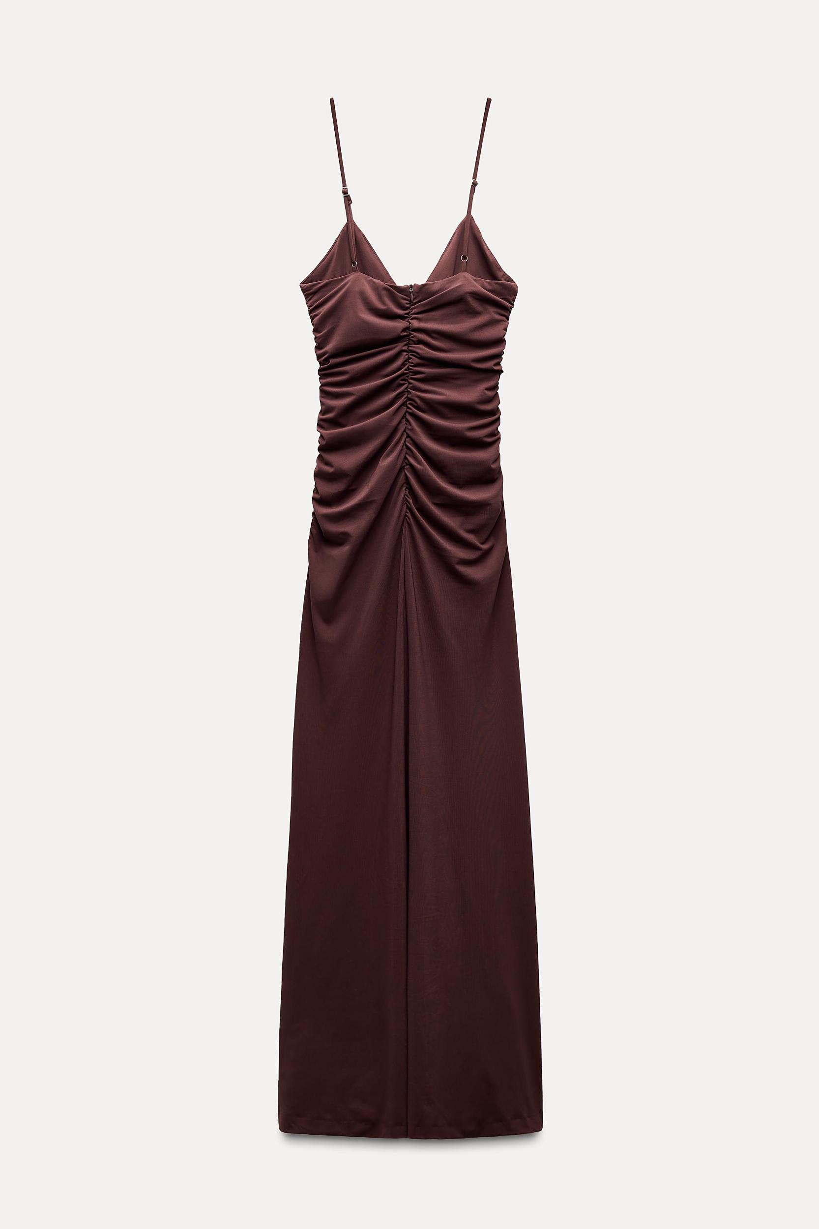 TEXTURED FLORAL MIDI DRESS Product Image