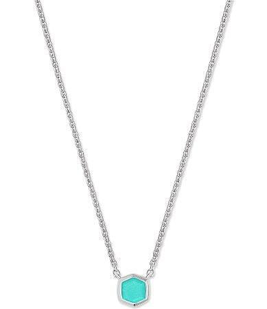 Kendra Scott Davie Pave 14K Gold Short Pendant Necklace Product Image