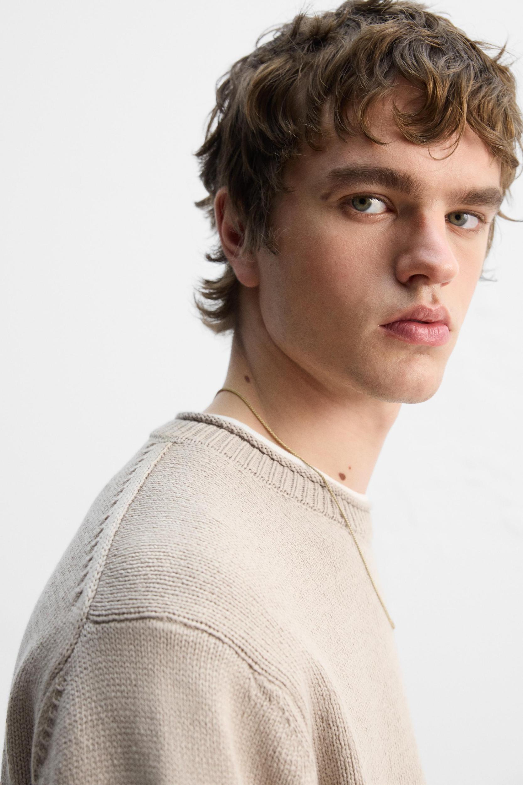 TURN-UP CUFF SWEATER Product Image