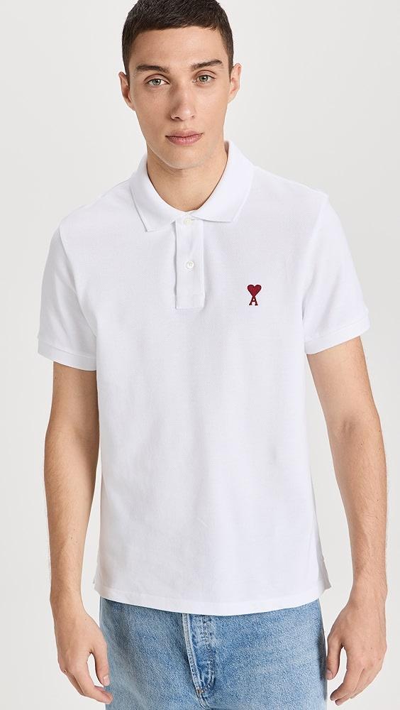 AMI AMI De Coeur Polo Shirt | Shopbop Product Image