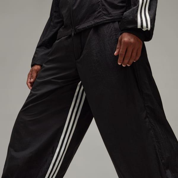 adidas Y-3 3-Stripes Nylon Shell Pants Black S Mens Product Image
