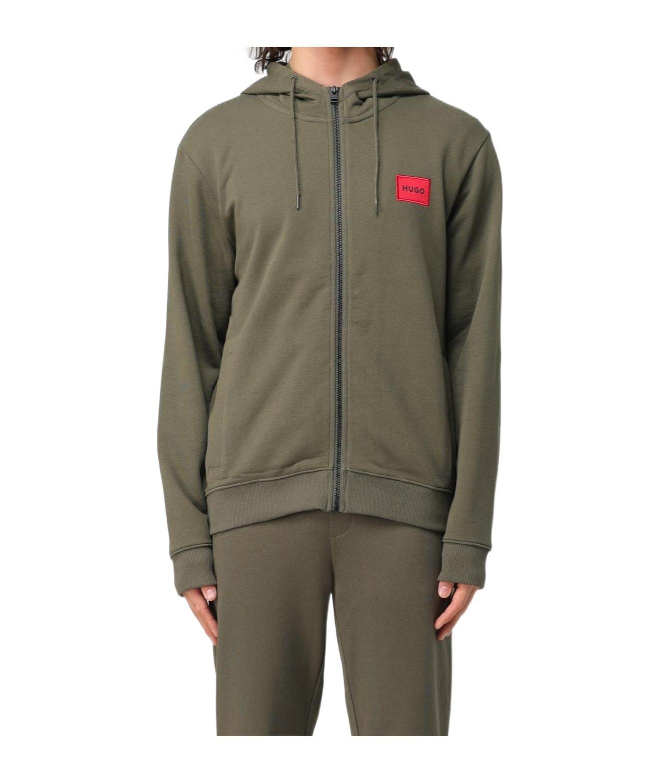 HUGO BOSS Sweatshirt Hugo Men Color Green In Grün Product Image