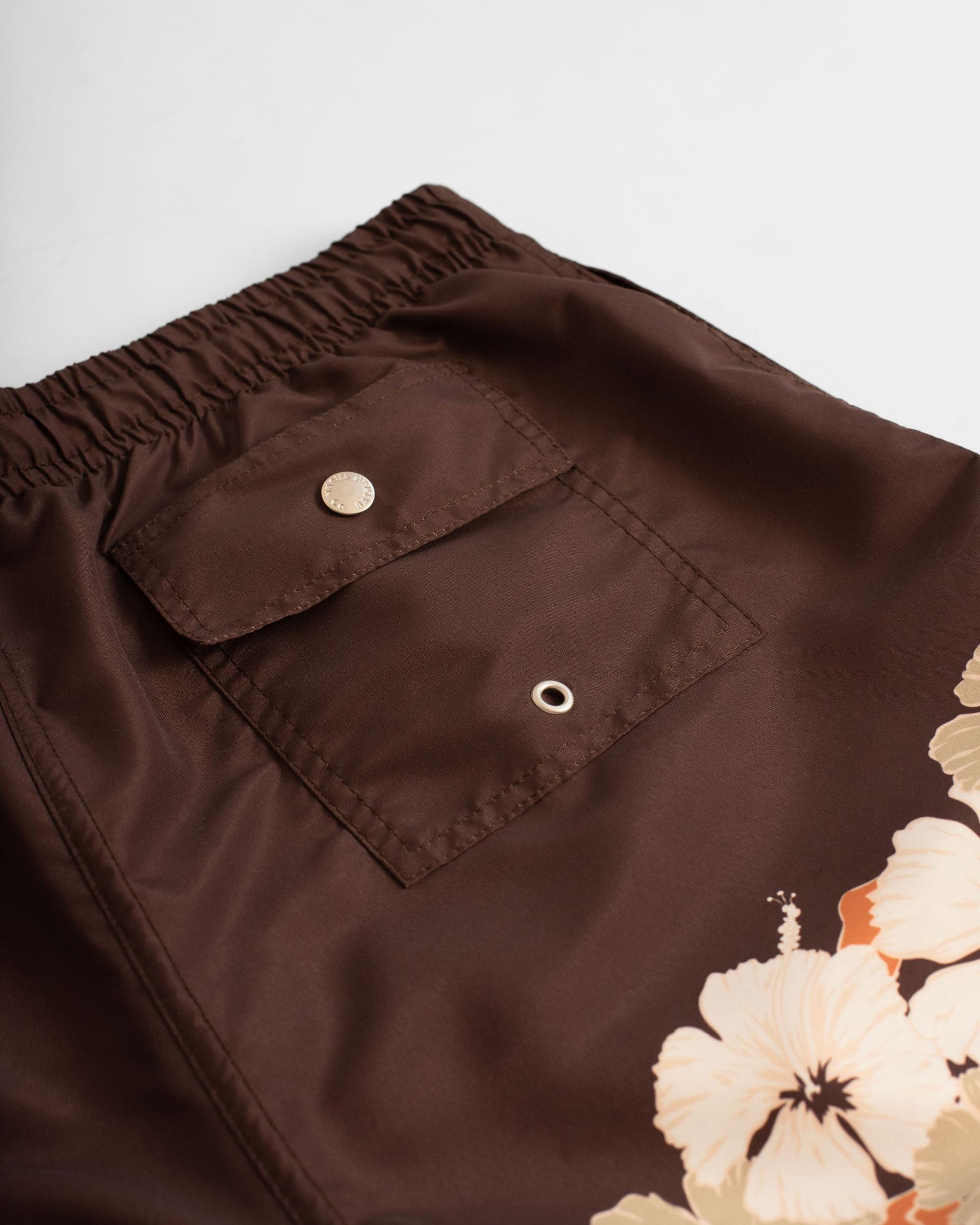 Cedar Ornate Bloom Swim Trunk Product Image
