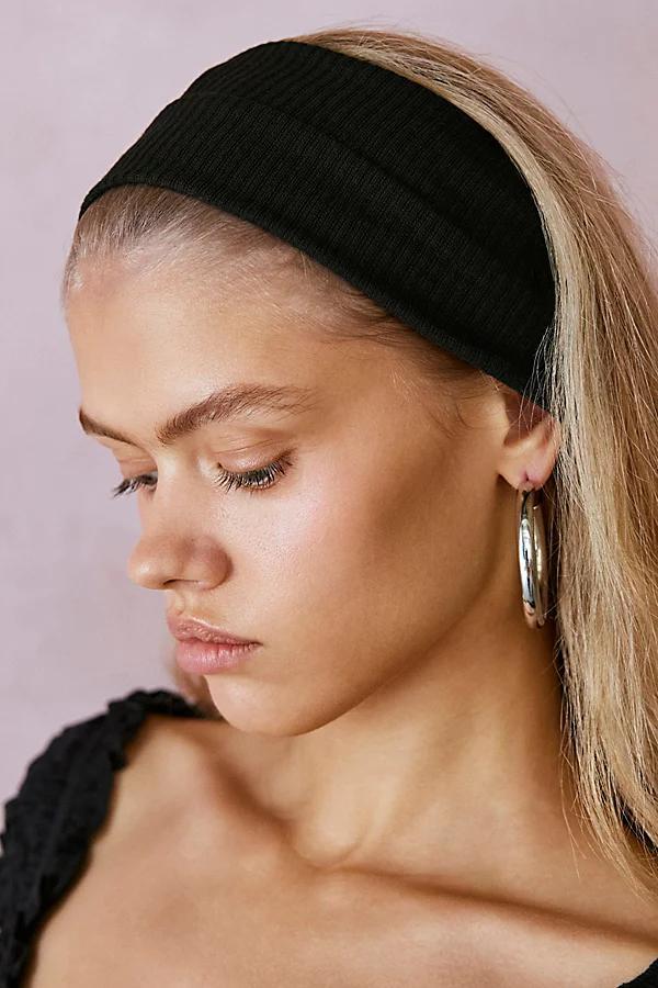 Soft & Stretchy Wide Knit Headband Set Womens at Urban Outfitters Product Image