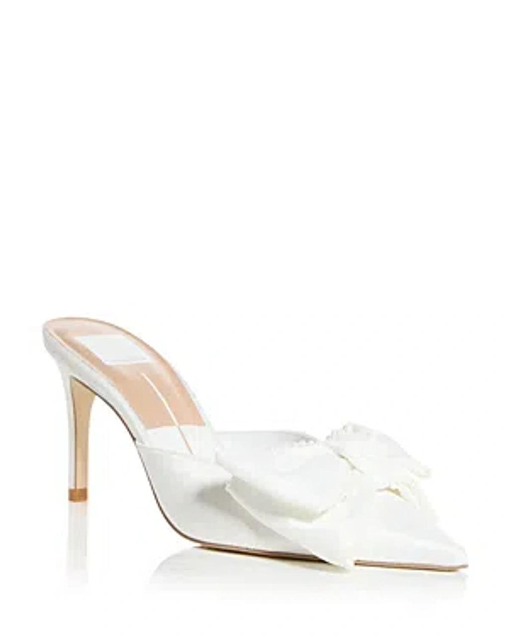 Dolce Vita Womens Kayli Pearl High Heel Pointed Toe Mules Product Image