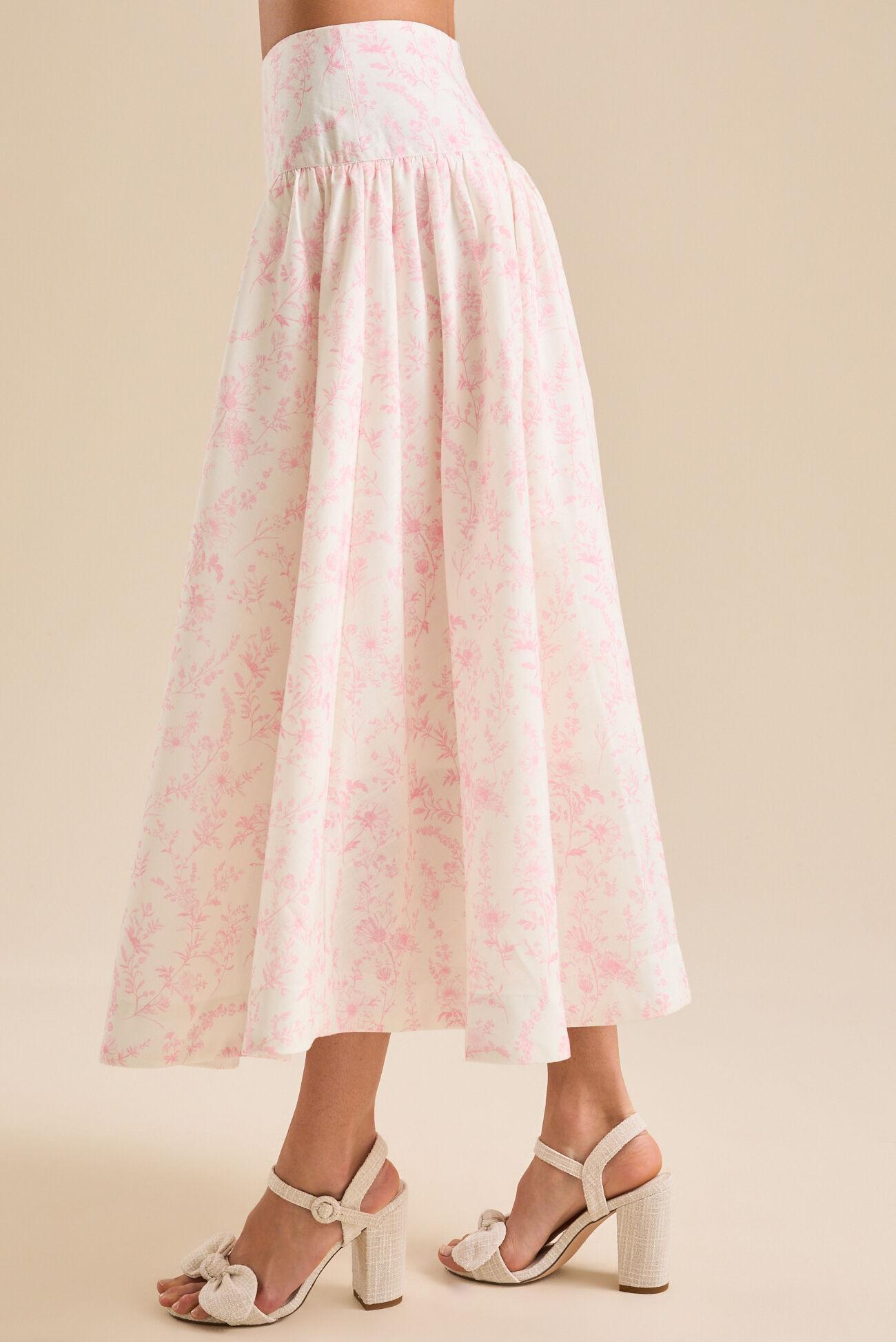 Scarlett Toile Midi Skirt Product Image