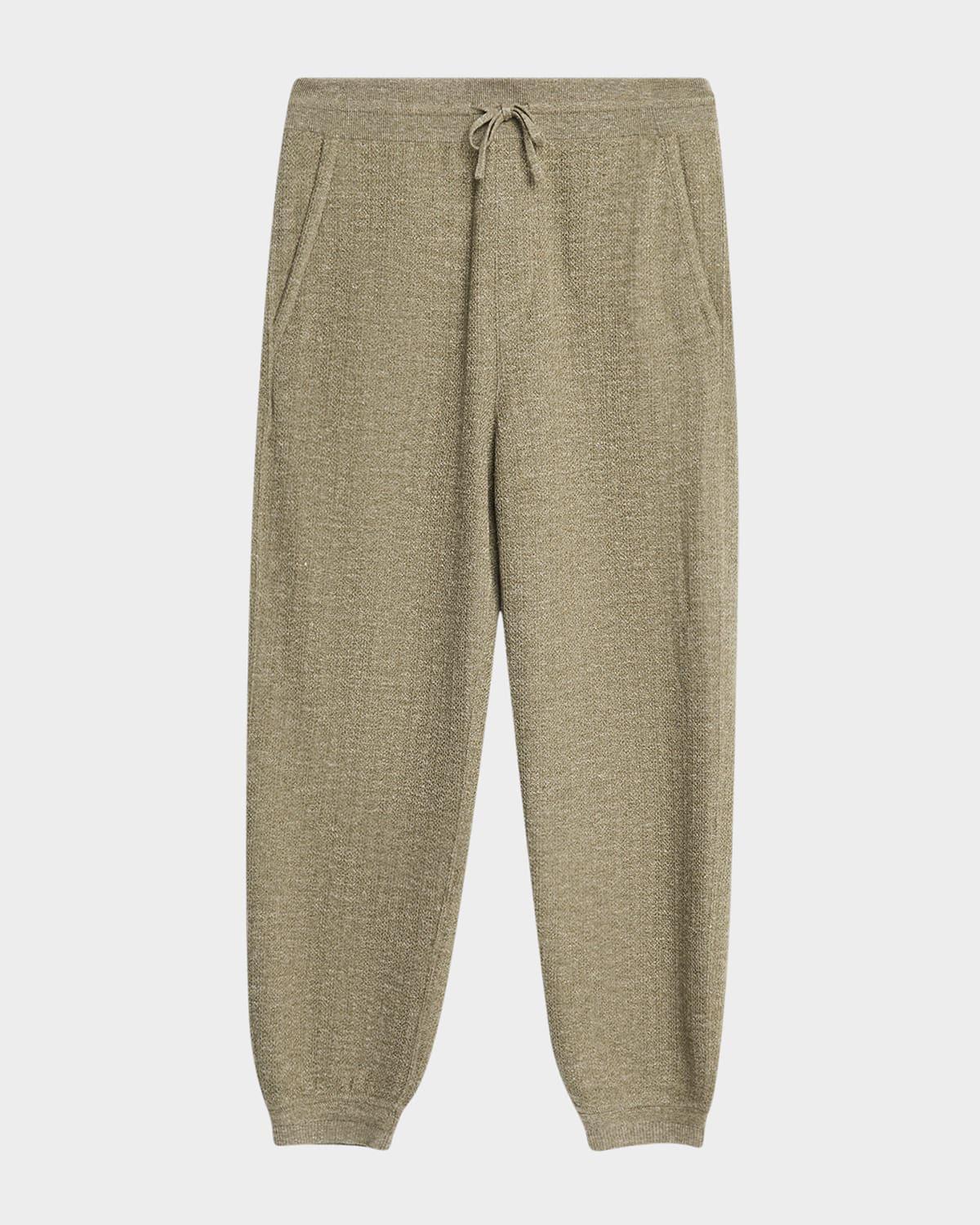 Mens Cellina Mouline Relaxed-Fit Drawstring Pants Product Image