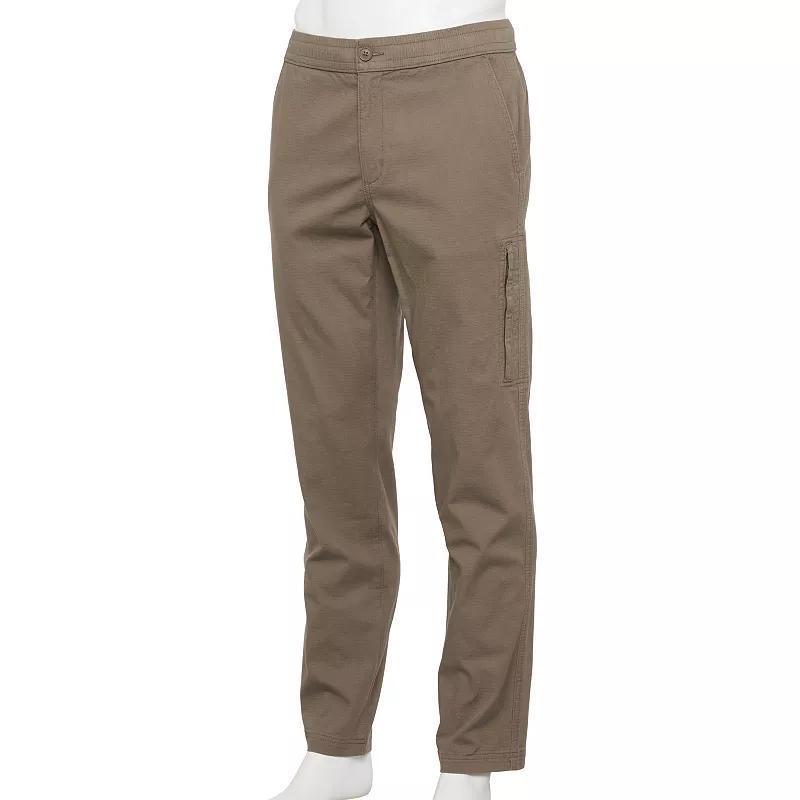 Mens Sonoma Goods For Life Side-Zip Ripstop Pants Kagan Green Product Image