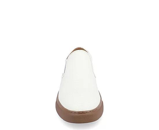 Thomas & Vine Conley Mens Leather Slip-On Sneakers Product Image