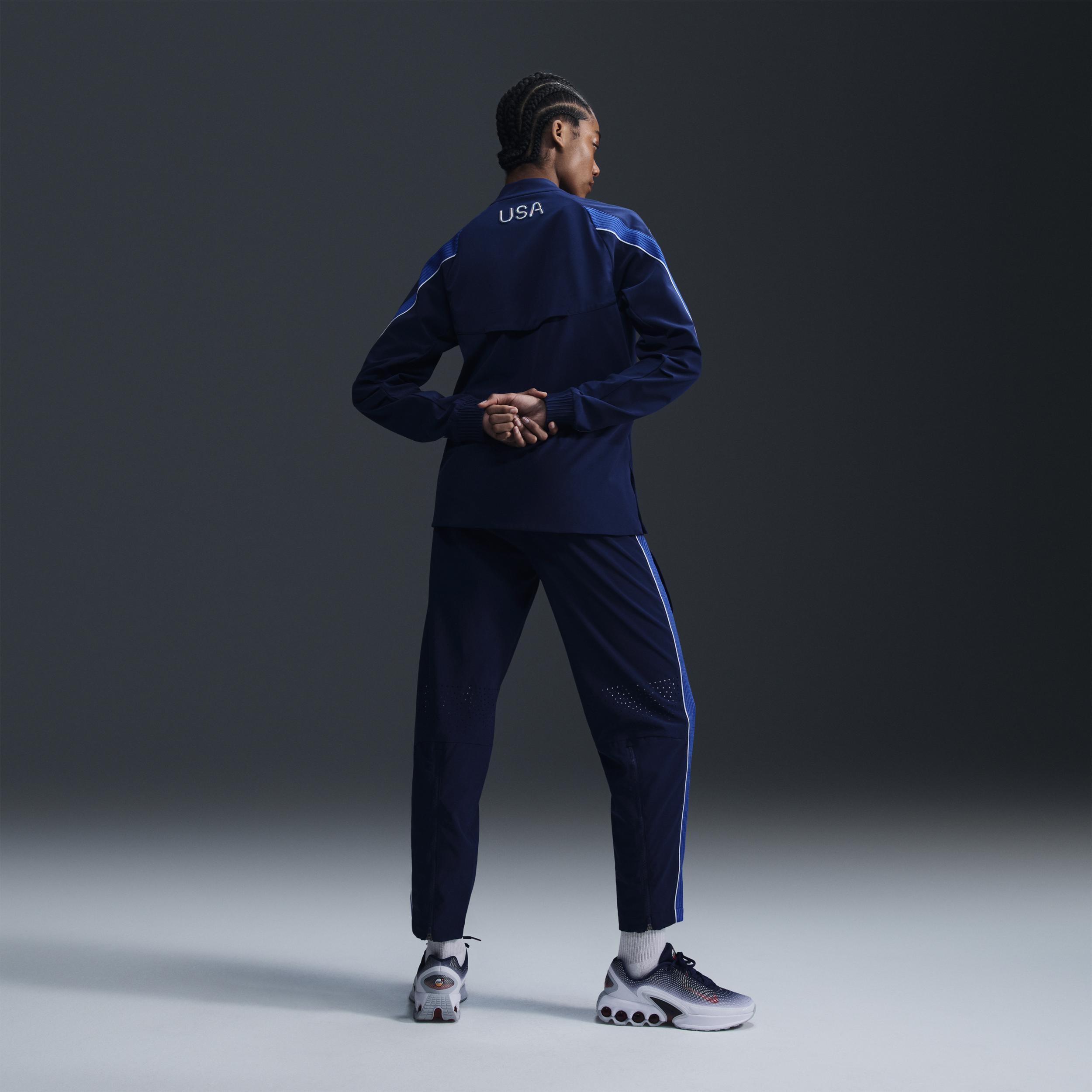 Women's Nike Blue Team USA Medal Ceremony Pants, Size: Large, Usa Blue Product Image