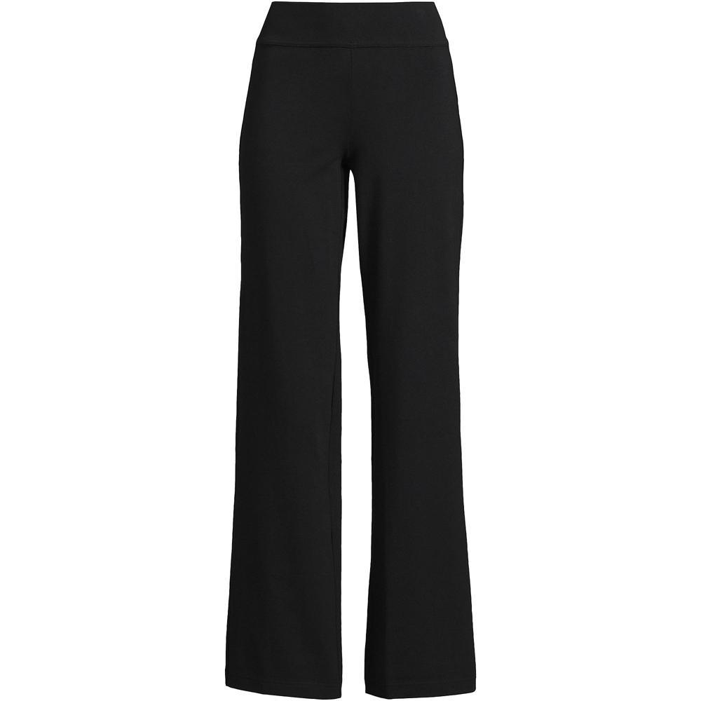 Plus Size Lands' End Starfish Mid Rise Wide Leg Pull On Pants, Women's, Size: 1XL, Spiced Rhubarb Product Image