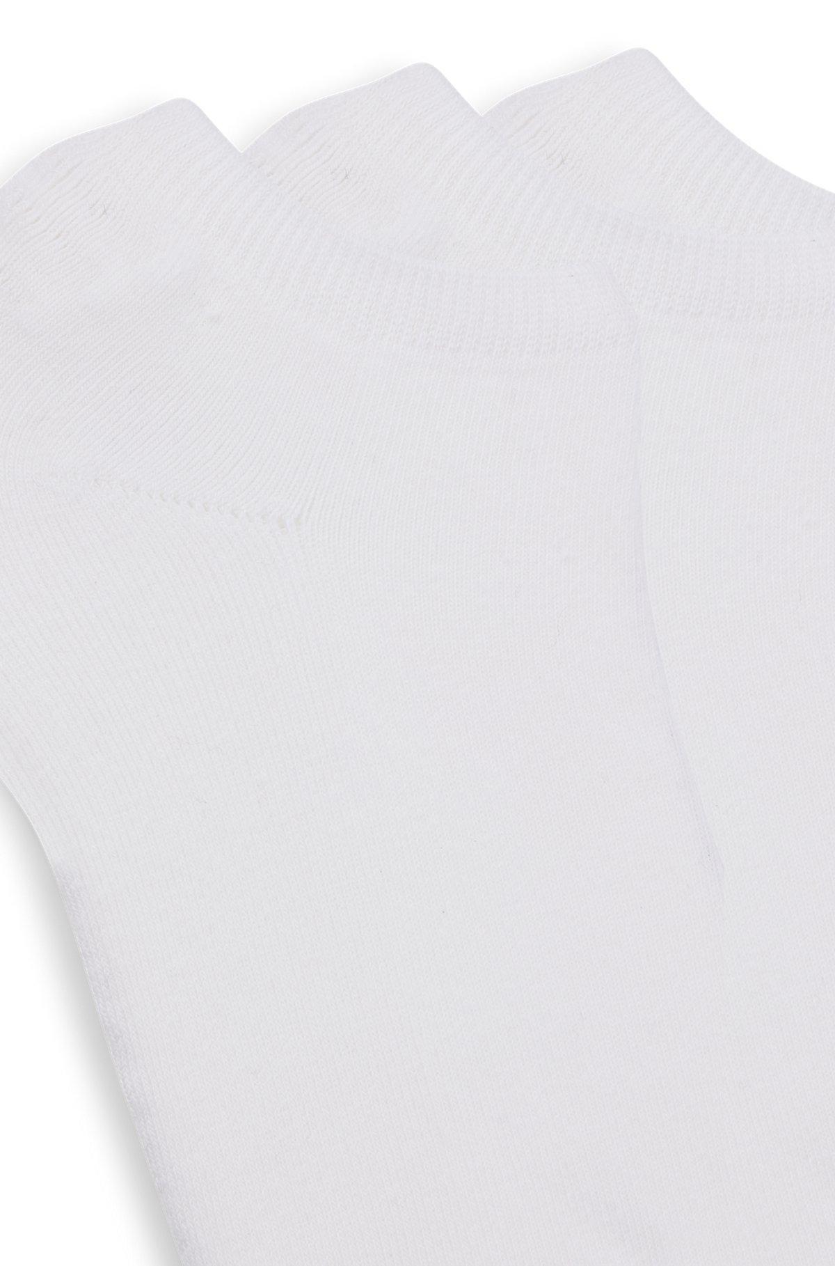 Three-pack of invisible socks with logos Product Image