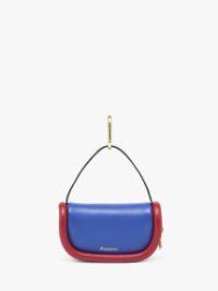 BUMPER-7 - LEATHER MICRO BAG in blue | JW Anderson US  Product Image