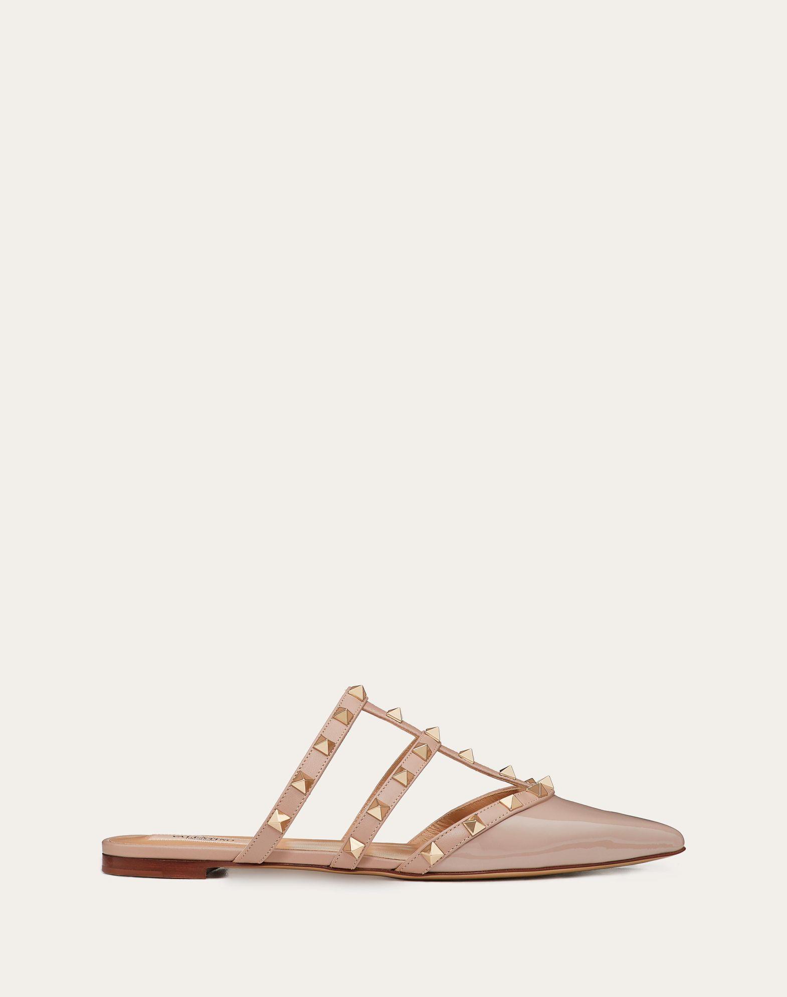 Rockstud Patent-Leather Mule  Product Image