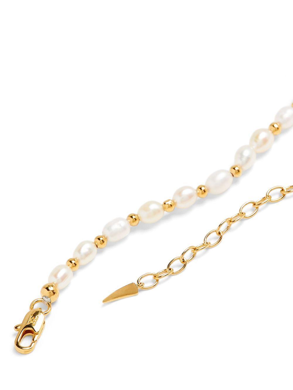 seed-pearl beaded choker Product Image