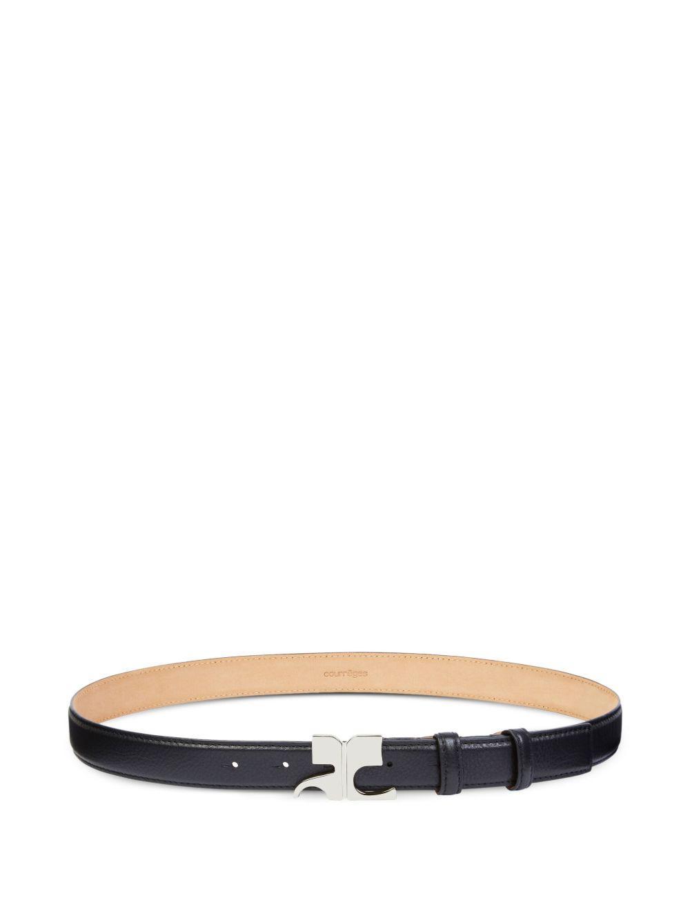 logo-buckle belt Product Image