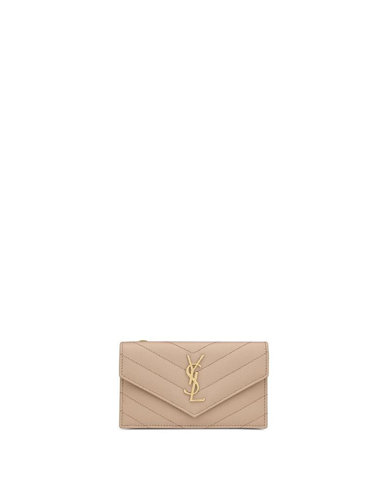 Saint Laurent Cassandre Matelasse Fragments Flap Card Case Product Image