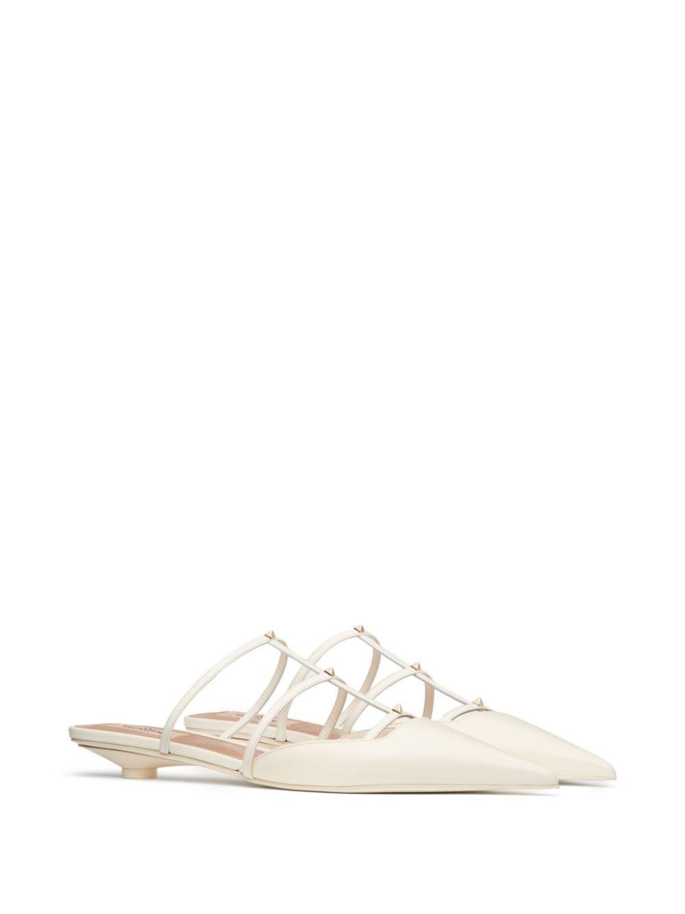caged leather mules Product Image