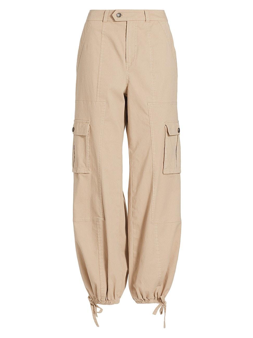 Womens Zola Drawstring Cargo Pants Product Image