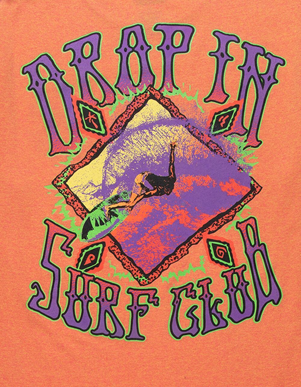 DROP IN SURF CLUB Psycho Stick Mens Tee - ORANGE Product Image