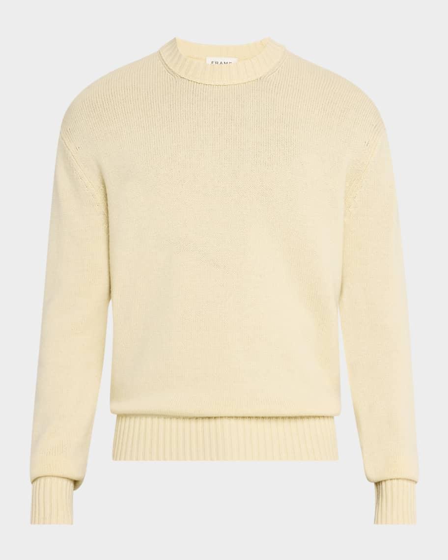 Mens Wool-Cashmere Crew Sweater Product Image