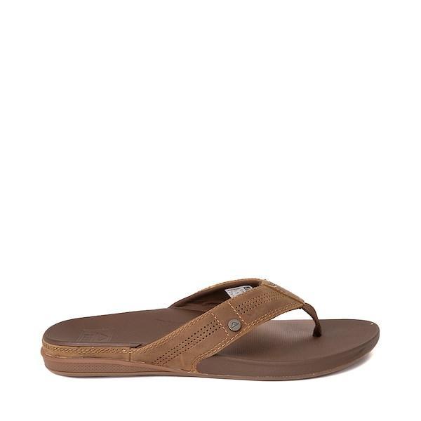 Mens Reef Cushion Lux Sandal - Toffee Product Image