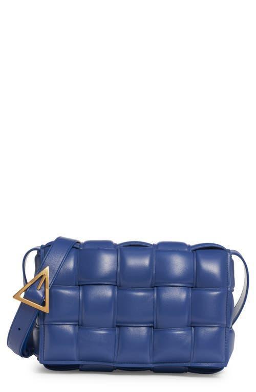 Womens The Cassette Padded Leather Crossbody Bag Product Image