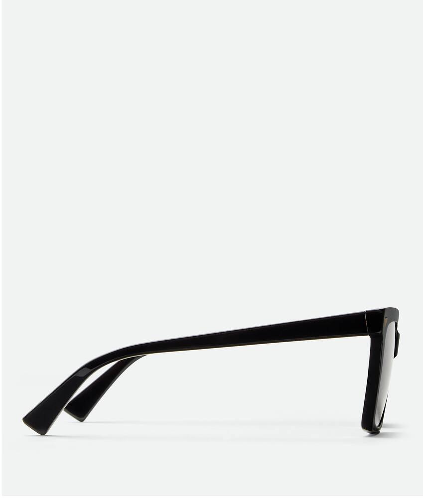 Women's Soft Recycled Acetate Square Sunglasses in Black / Grey Product Image