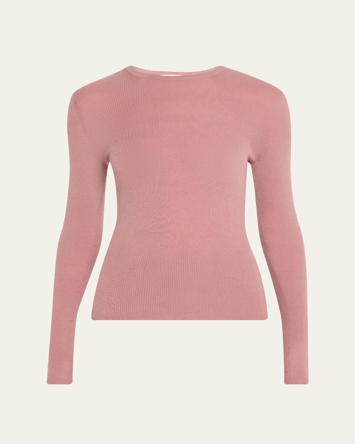 Michael Kors Collection Cashmere Hutton Rib Top Product Image