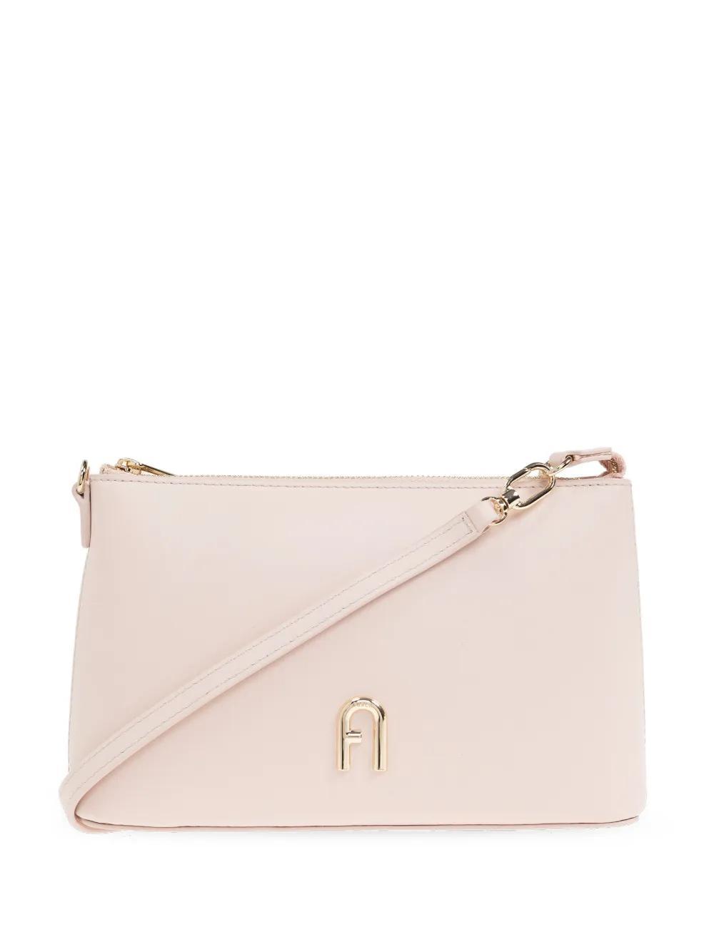 FURLA Leather Shoulder Bag In Pink Product Image
