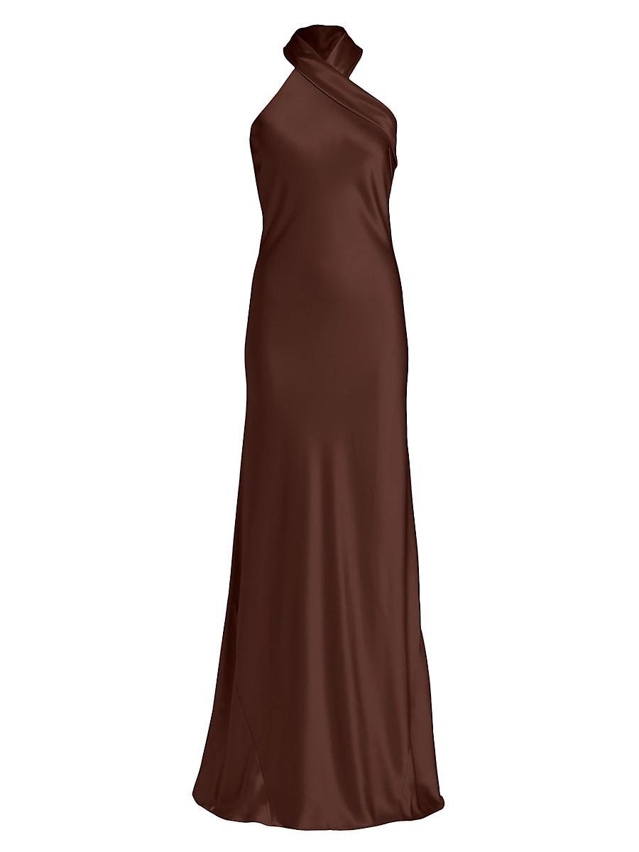 Womens Pandora Asymmetrical Bias Cut Dress Product Image