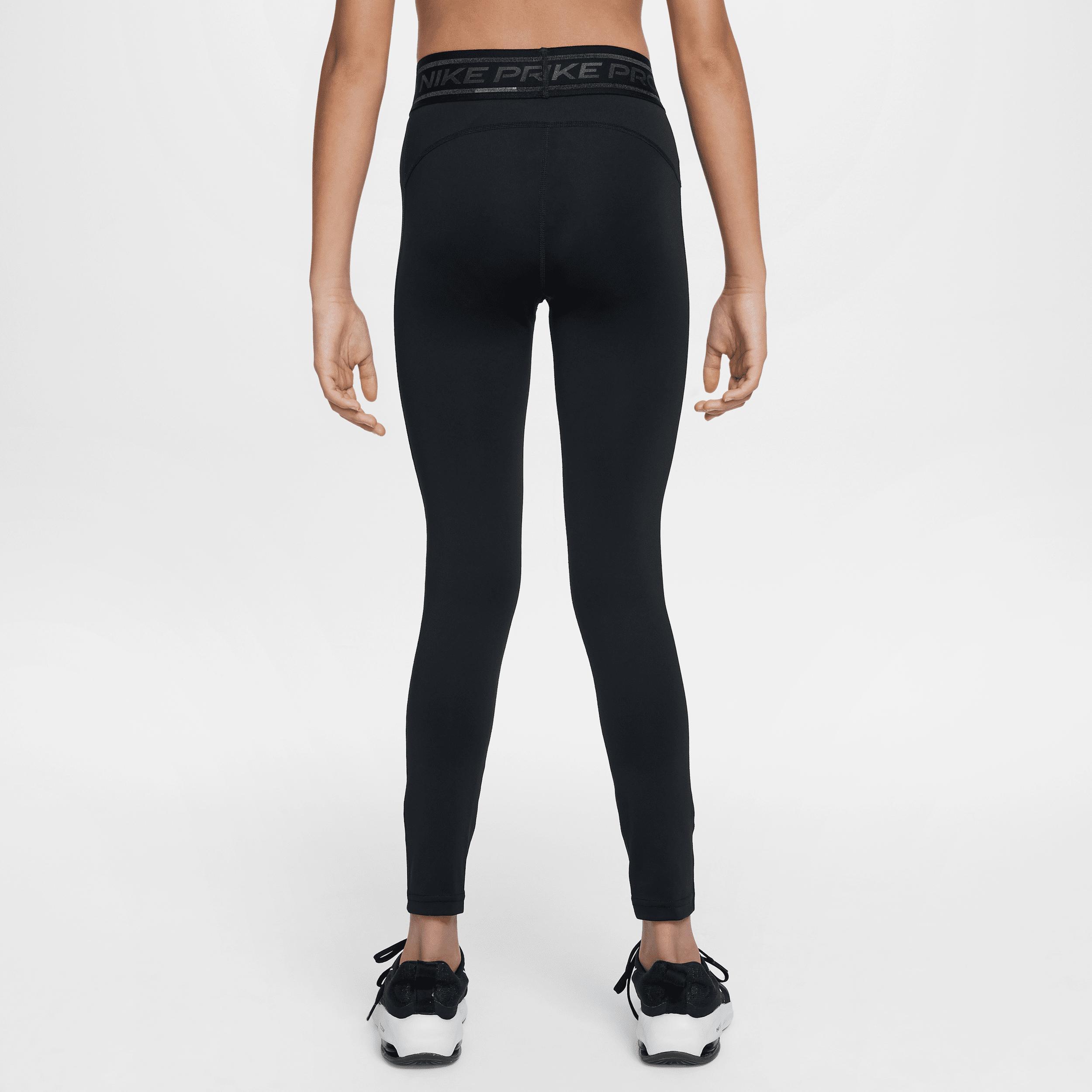 Nike Kids' Pro Leggings in Black at Nordstrom Product Image