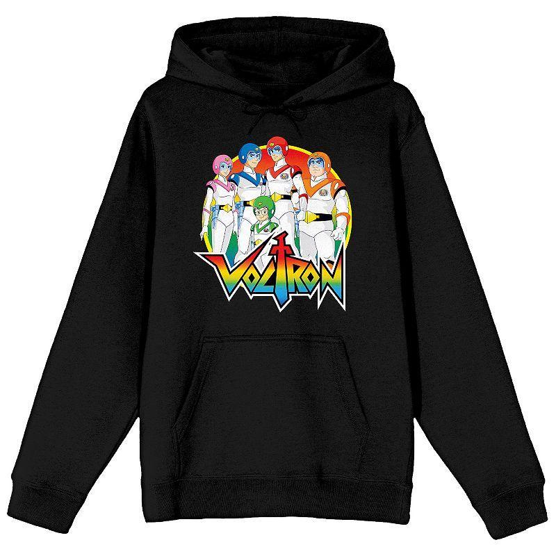 Men's Voltron Defender Graphic Hoodie, Size: Small, Black Product Image