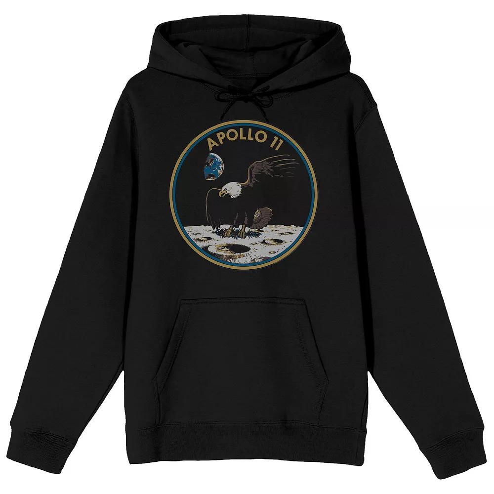 Men's NASA Apollo 11 Eagle Graphic Hoodie, Size: XL, Black Product Image