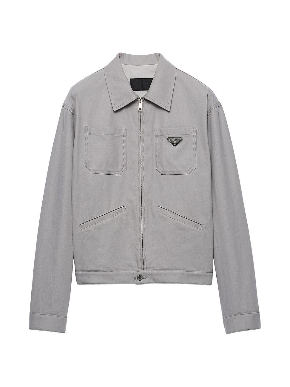 Mens Denim Blouson Jacket Product Image