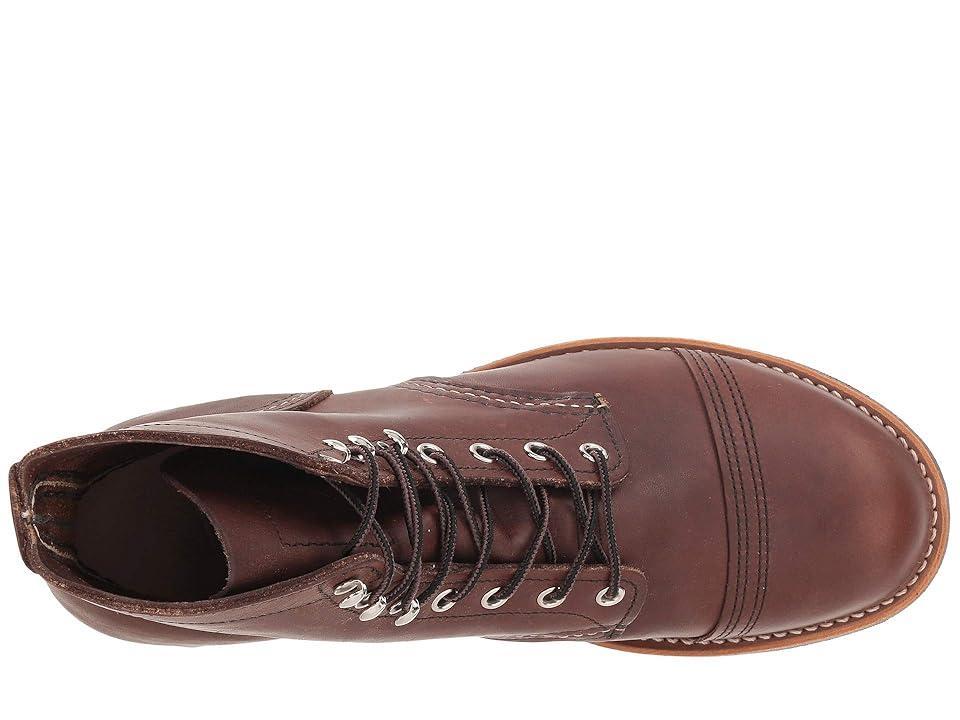 Red Wing Heritage 6 Iron Ranger Lug (Amber Harness) Men's Lace-up Boots Product Image