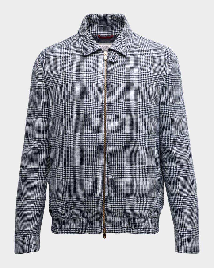 Men's Prince Of Wales Exclusive Bomber Jacket Product Image