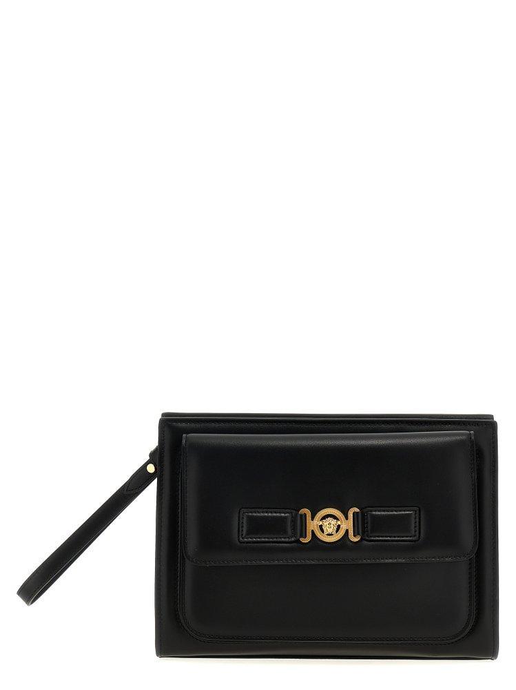 VERSACE La Medusa Pouch In Black Product Image
