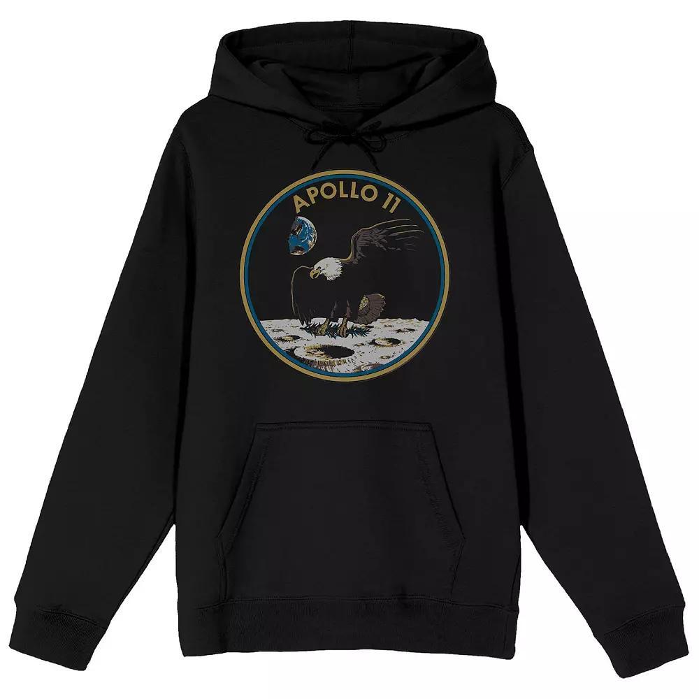 Men's NASA Apollo 11 Eagle Graphic Hoodie, Size: XL, Black Product Image