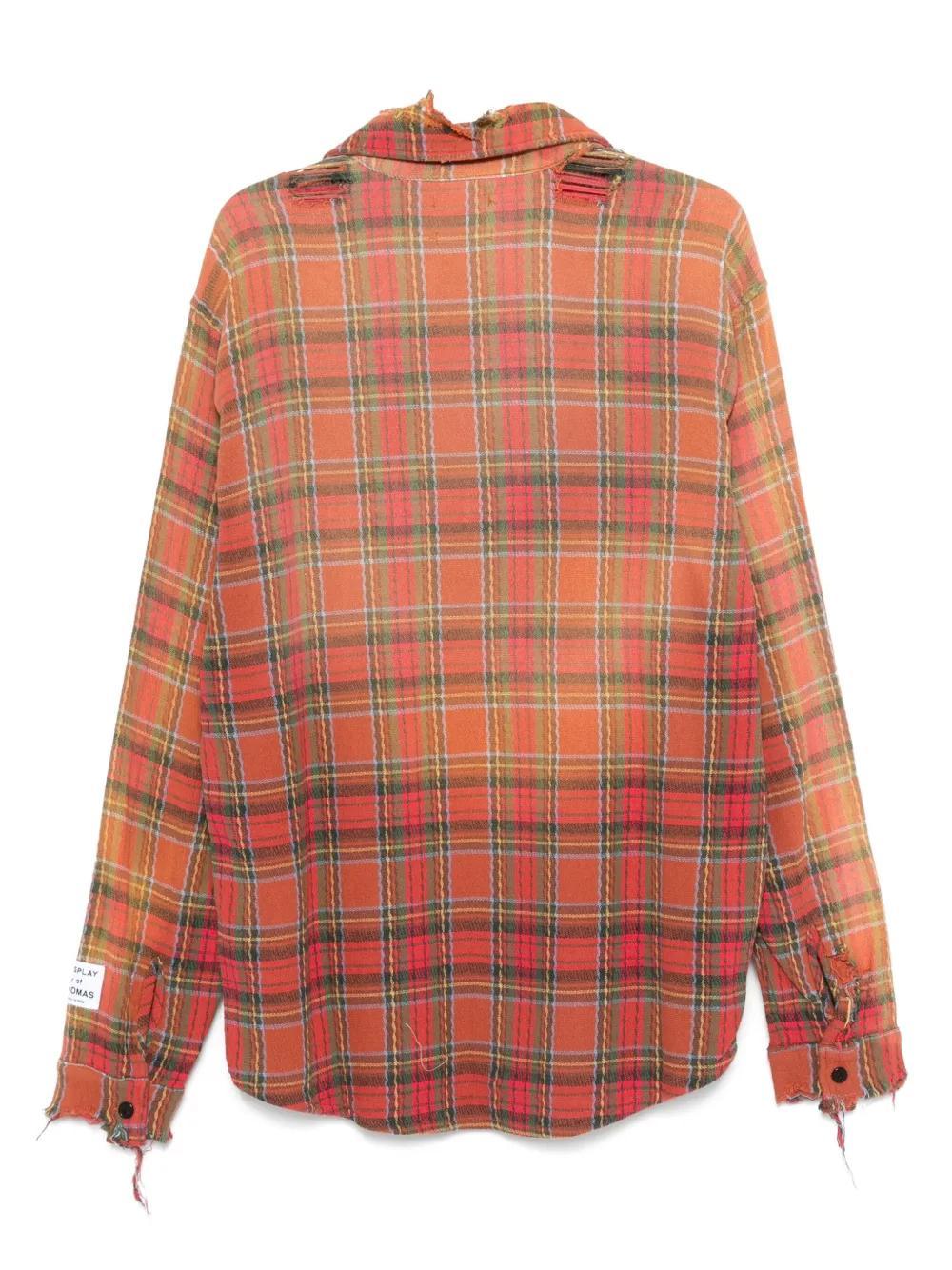 checked shirt Product Image