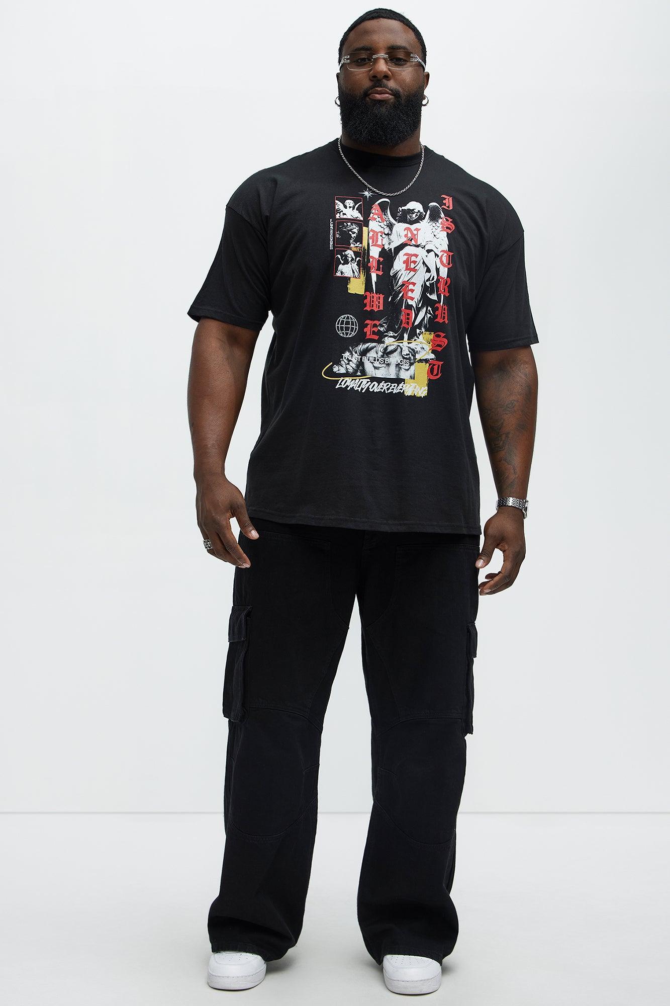 All We Need Is Trust Short Sleeve Tee - Black Product Image